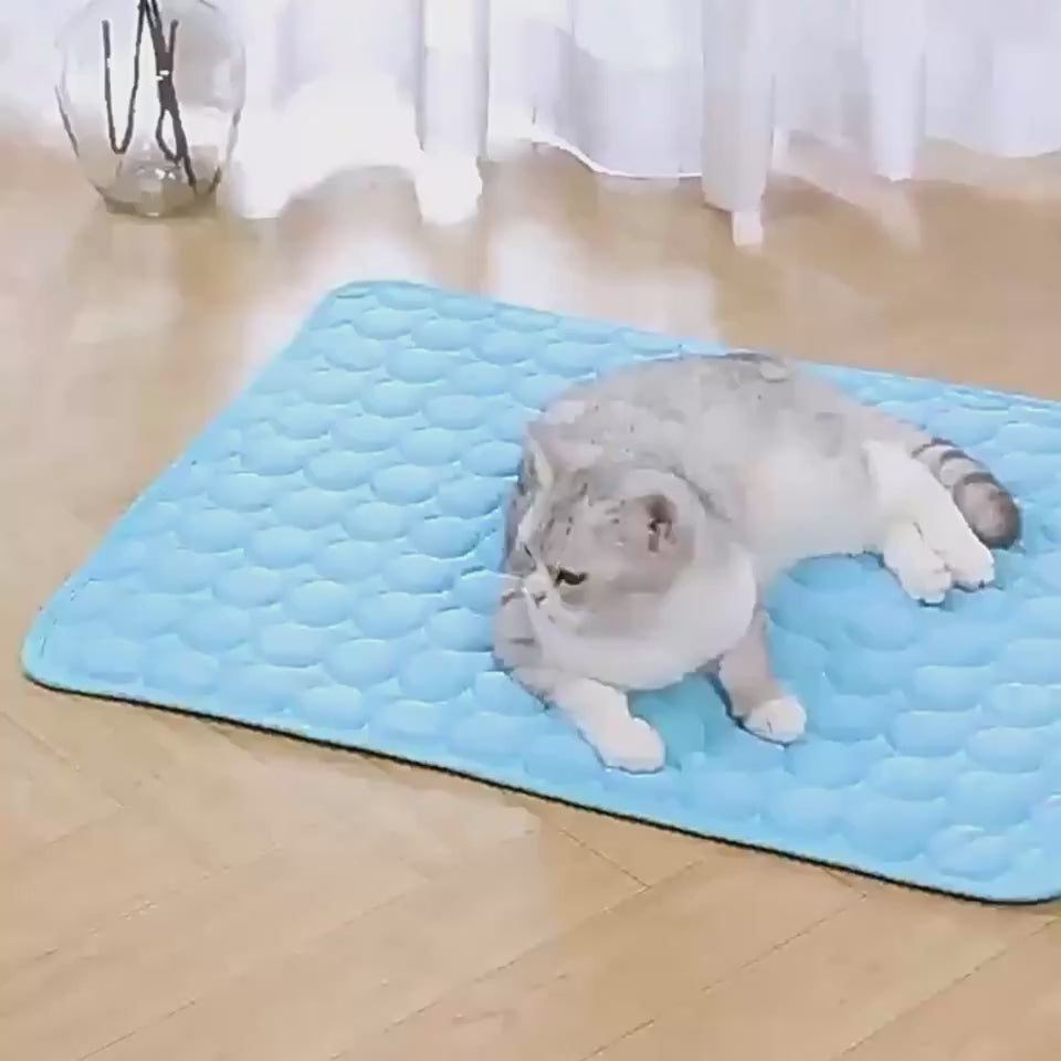 Extra Large Dog Cooling Mat for Summer – Durable Pet Cold Bed Ice Pad Blanket for Small & Large Dogs and Cats Sofa Cooling Pad